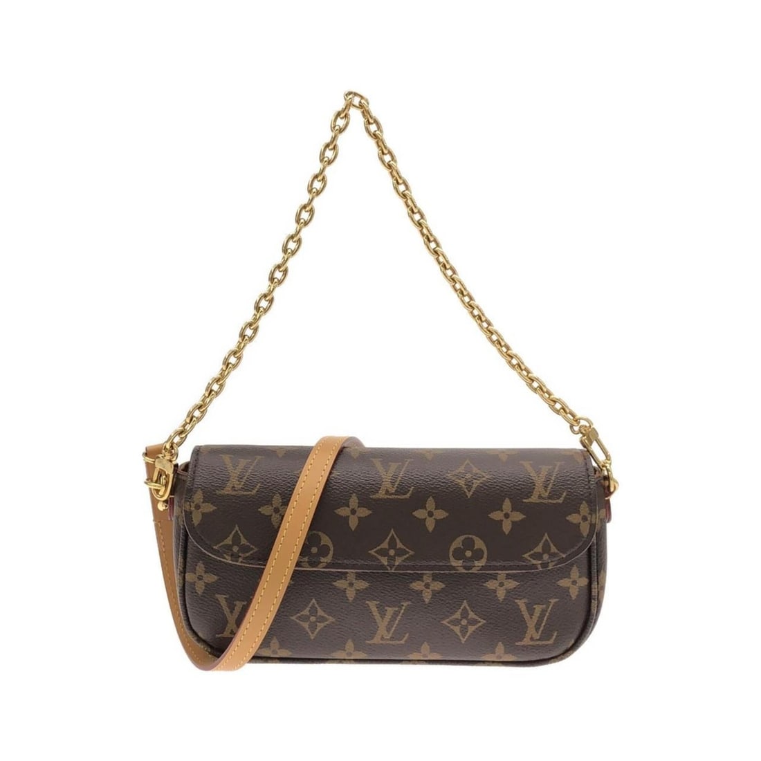 Louis Vuitton Monogram Wallet on Chain Ivy M81911 Shoulder Bag: --- Catalog ---Category: SizeSize (HxWxD): 12.5cm x 23cm x 5.5cm / 4.92'' x 9.05'' x 2.16''Category: DesignType: Shoulder bagColor: MarronGender: WomenMaterial: Coated canvas Hardware Color: GoldCateg