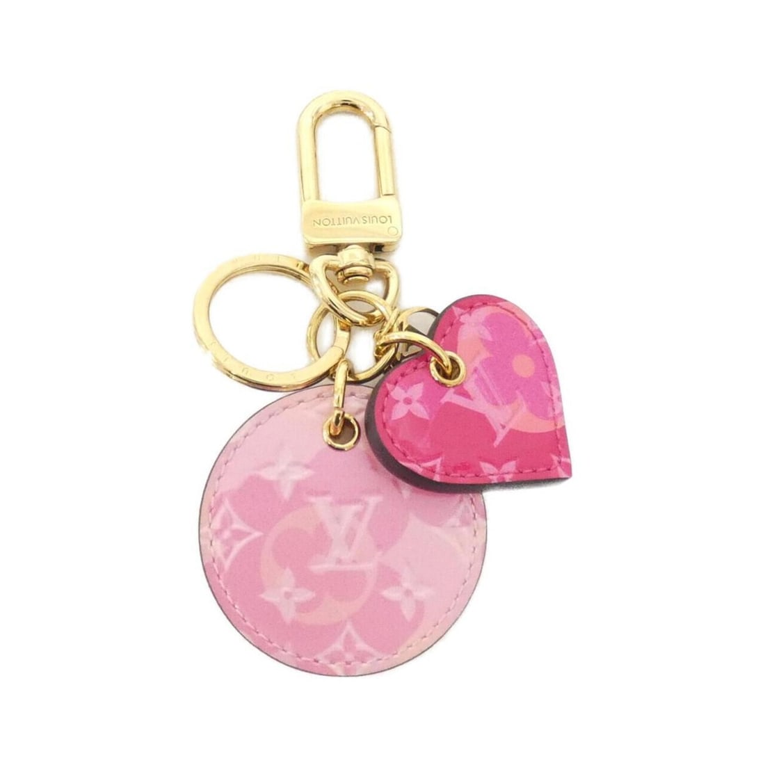 Louis Vuitton Vernis Porte Clés Valentine Heart M00268 Keyring: --- Catalog ---Category: DesignType: Key ChainColor: Fuchsia, PinkGender: WomenCategory: GeneralMPN: M00268Brand: Louis Vuitton--- Item List ---Section: ConditionRanking: Rank A Used - A few traces