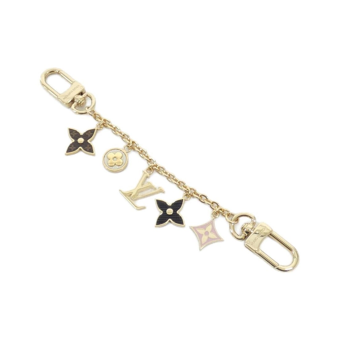 Louis Vuitton Accessory Bag Charm Chain Spring Street M01188: --- Catalog ---Category: DesignType: Handbag charmColor: Black, Gold, MarronGender: WomenCategory: GeneralMPN: M01188Brand: Louis Vuitton--- Item List ---Section: ConditionRanking: Rank A Used - A