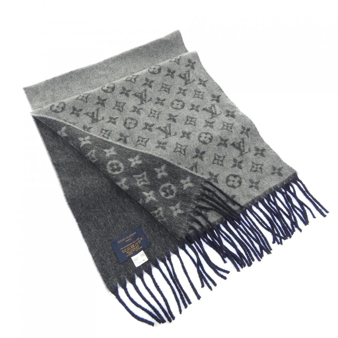 Louis Vuitton Monogram Gradient M75900 Scarf: --- Catalog ---Category: SizeSize (LxW): 1.8m x 37cm / 70.86'' x 14.56''Category: DesignType: StoleGender: MenMaterial: Cashmere Category: GeneralMPN: M75900Brand: Louis Vuitton--- Item List ---Sectio