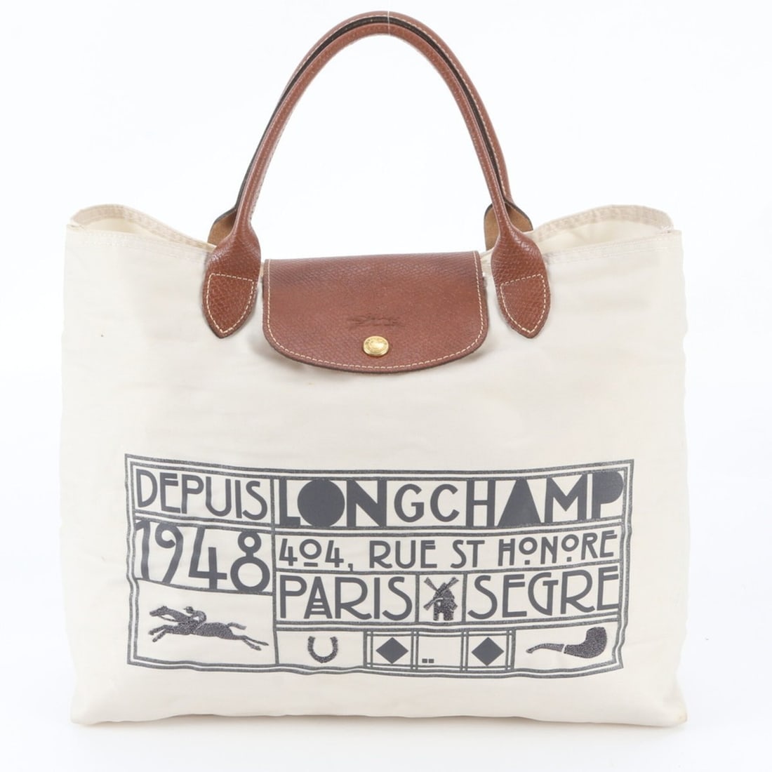 Longchamp Le Pliage 60th Anniversary Limited Edition Leather Tote Bag, Shoulder Handbag, Beige,: --- Catalog ---Category: SizeSize (HxWxD): 30cm x 37cm x 15cm / 11.81'' x 14.56'' x 5.9''Category: DesignType: Handbag, Shoulder bag, Tote bagColor: IvoryGender: WomenMaterial: Leather , Nylon Categor