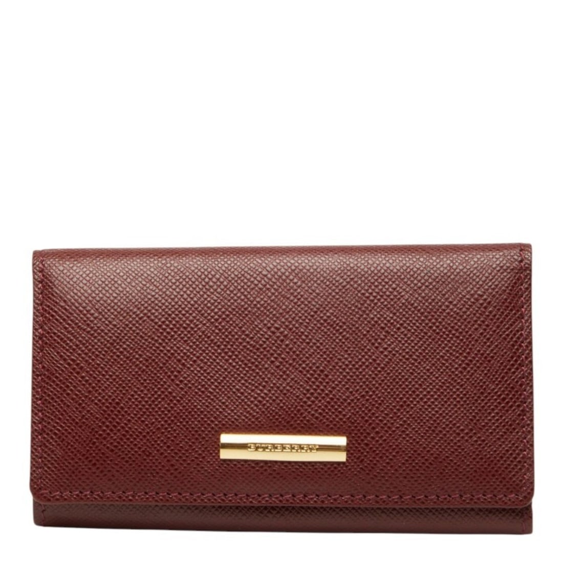Burberry Nova Check 4-Key Case, Wine Red/Bordeaux Leather, Women's BURBERRY: --- Catalog ---Category: DesignType: KeycaseColor: Bordeaux, Red color, WineGender: WomenMaterial: Leather Category: GeneralBrand: BurberryCategory: Physical PropertiesSize (HxWxD): 6cm x 11cm x 1cm /