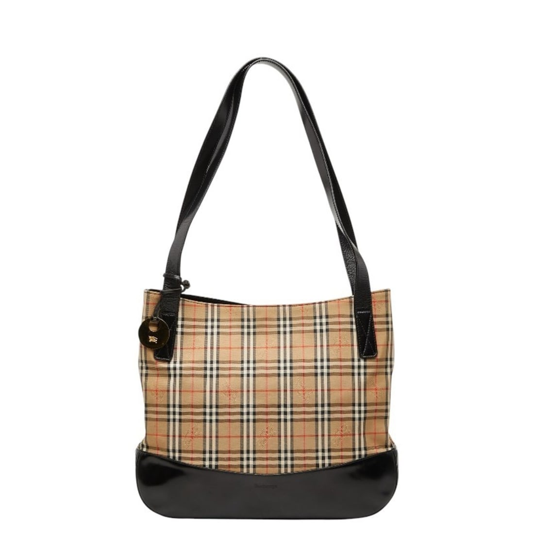 Burberry Nova Check Tote Bag Shoulder Beige Black Canvas Leather Women's BURBERRY: --- Catalog ---Category: SizeHandle Drop: 33.00cm / 12.99''Size (HxWxD): 29cm x 34cm x 7cm / 11.41'' x 13.38'' x 2.75''Category: DesignType: Shoulder bag, Tote bagColor: Beige, BlackGender: WomenClosu