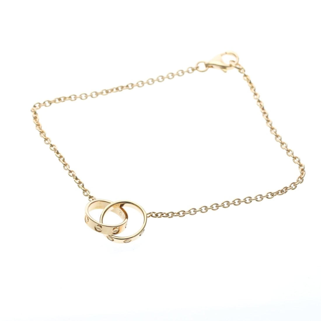 Cartier Baby Love Bracelet Pink Gold (18K) No Stone Charm Bracelet Pink Gold (1 of 14)