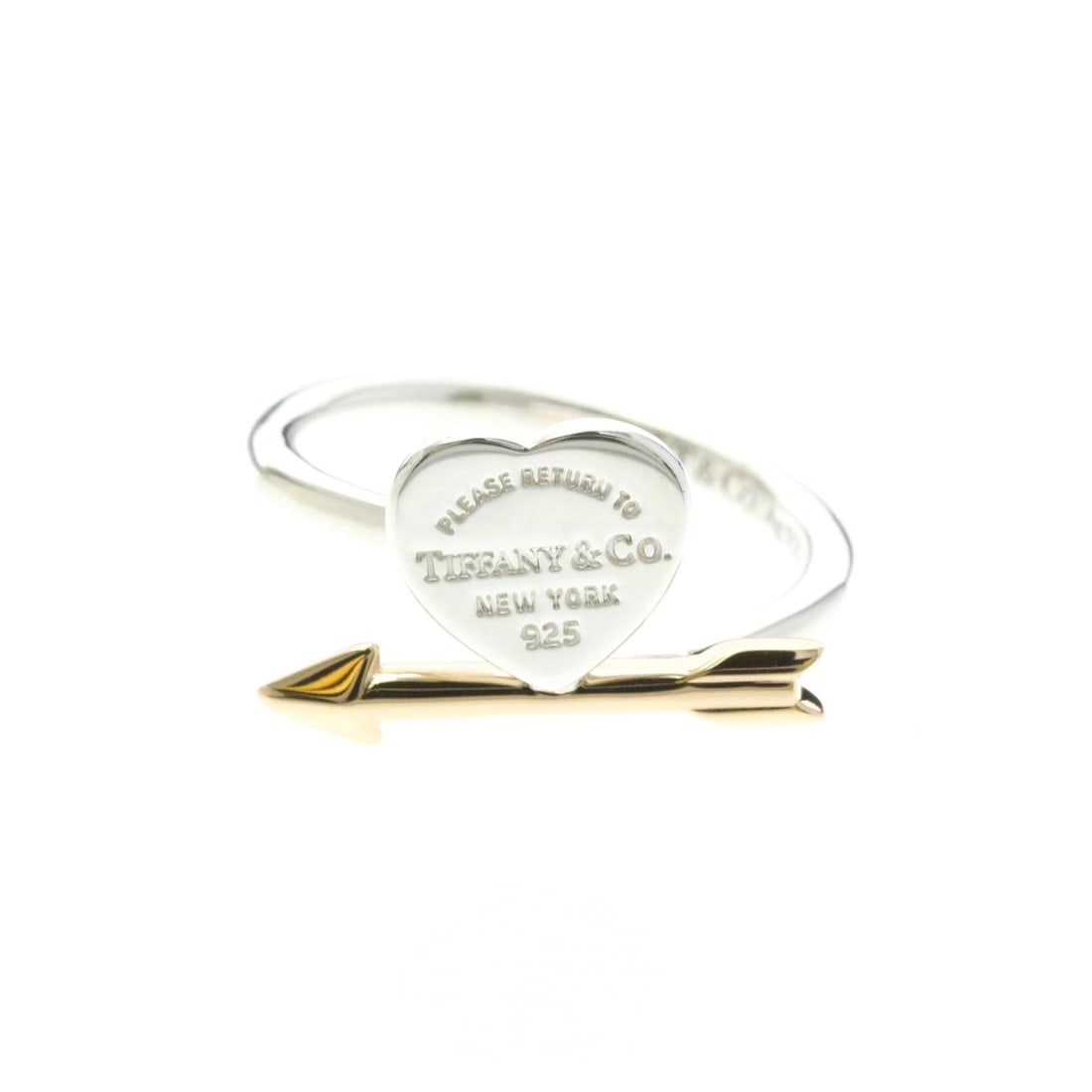 Tiffany Lovestruck Ring Pink Gold (18K),Silver Fashion No Stone Band Ring Silver,Pink Gold: --- Catalog ---Category: SizeWeight: 3.6g / 0.12oz.JP Size: 13US Size: 6.5Category: DesignType: Band ringColor: Pink gold, SilverMetal: Gold, SilverStone: No StoneStyle: FashionGender: Women,MenMateri
