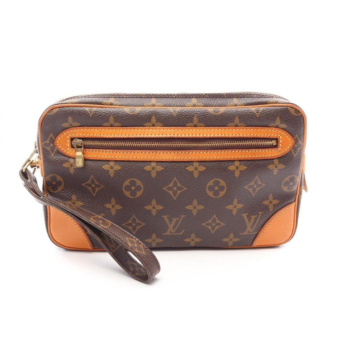 Louis Vuitton Marly Dragonne Second Bag Clutch Handbag Coated Canvas Leather Monogram Men's Women's: --- Catalog ---Category: SizeSize (HxWxD): 15cm x 26cm x 4cm / 5.9'' x 10.23'' x 1.57''Category: DesignType: Clutch bag, HandbagColor: BrownGender: Men,WomenMaterial: Coated canvas , Monogram , Leathe