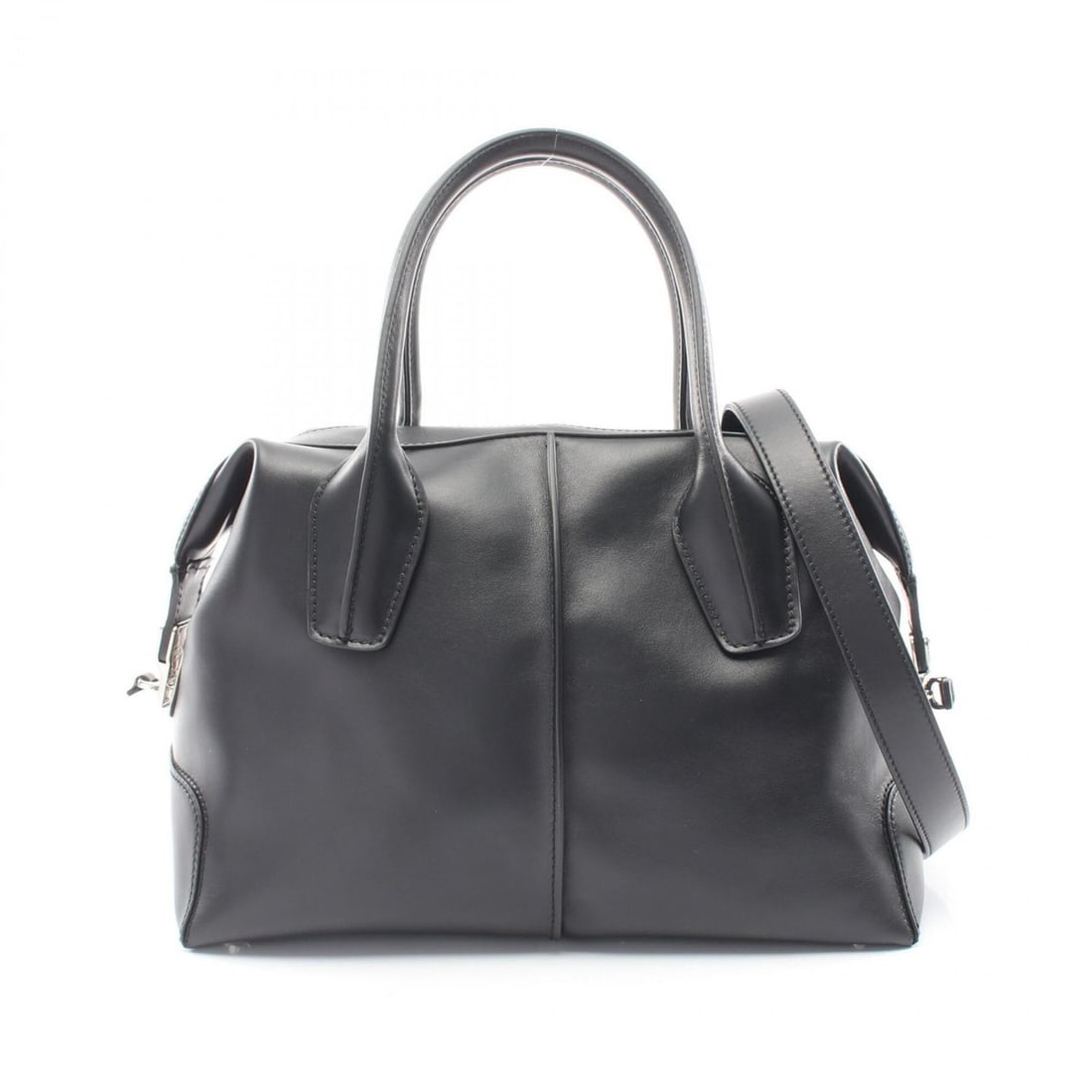 TOD'S D-STYLING BAULETTO 2WAY Handbag, Leather, Women's, Black: --- Catalog ---Category: SizeSize (HxWxD): 24cm x 32.5cm x 15.5cm / 9.44'' x 12.79'' x 6.1''Category: DesignType: HandbagColor: BlackGender: WomenMaterial: Leather Category: GeneralBrand: Tod's--- Ite