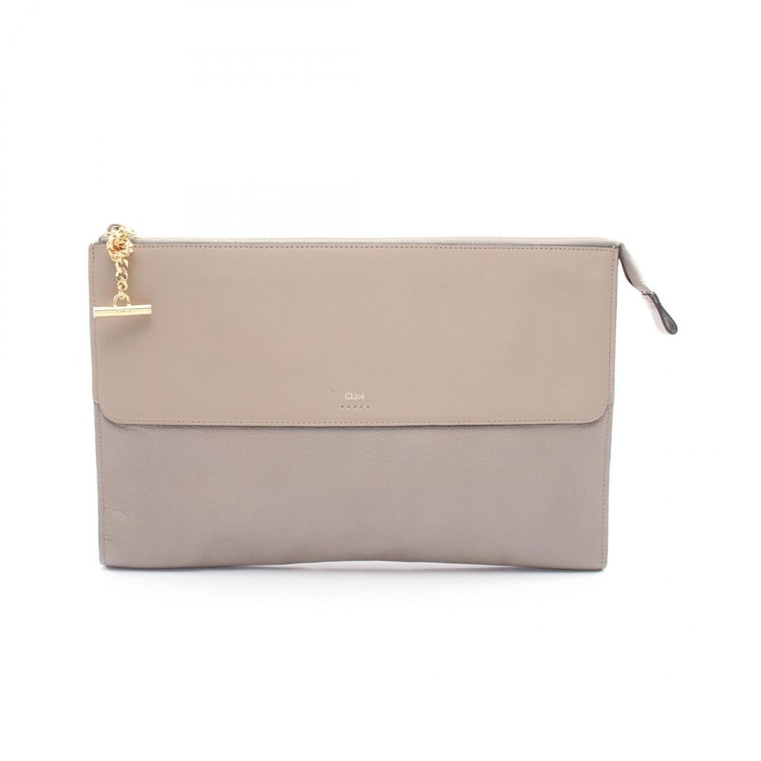 Chloé Chloe clutch bag/handbag, leather, women's, beige.: --- Catalog ---Category: SizeSize (HxWxD): 18cm x 28cm x 2cm / 7.08'' x 11.02'' x 0.78''Category: DesignType: Clutch bag, HandbagColor: BeigeGender: WomenMaterial: Leather Category: GeneralBrand: Chlo