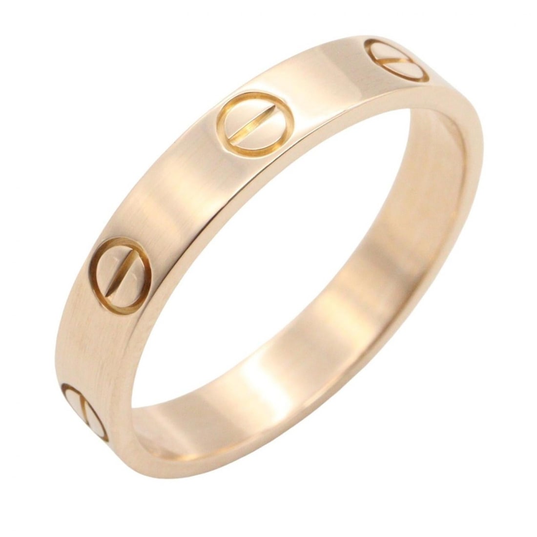 Cartier Mini Love Ring, 18K Pink Gold (PG), Men's/Women's, Tone, B4085200: --- Catalog ---Category: SizeJP Size: 13.5US Size: 6.5Category: DesignType: Band ringColor: GoldGender: Men,WomenMaterial: Pink gold (18K)Category: GeneralMPN: B4085200Brand: Cartier--- Item List ---S