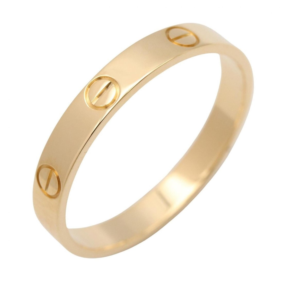 Cartier Mini Love Ring, 18K (Yellow Gold), Men's/Women's, Gold Tone, B4085000 (1 of 10)
