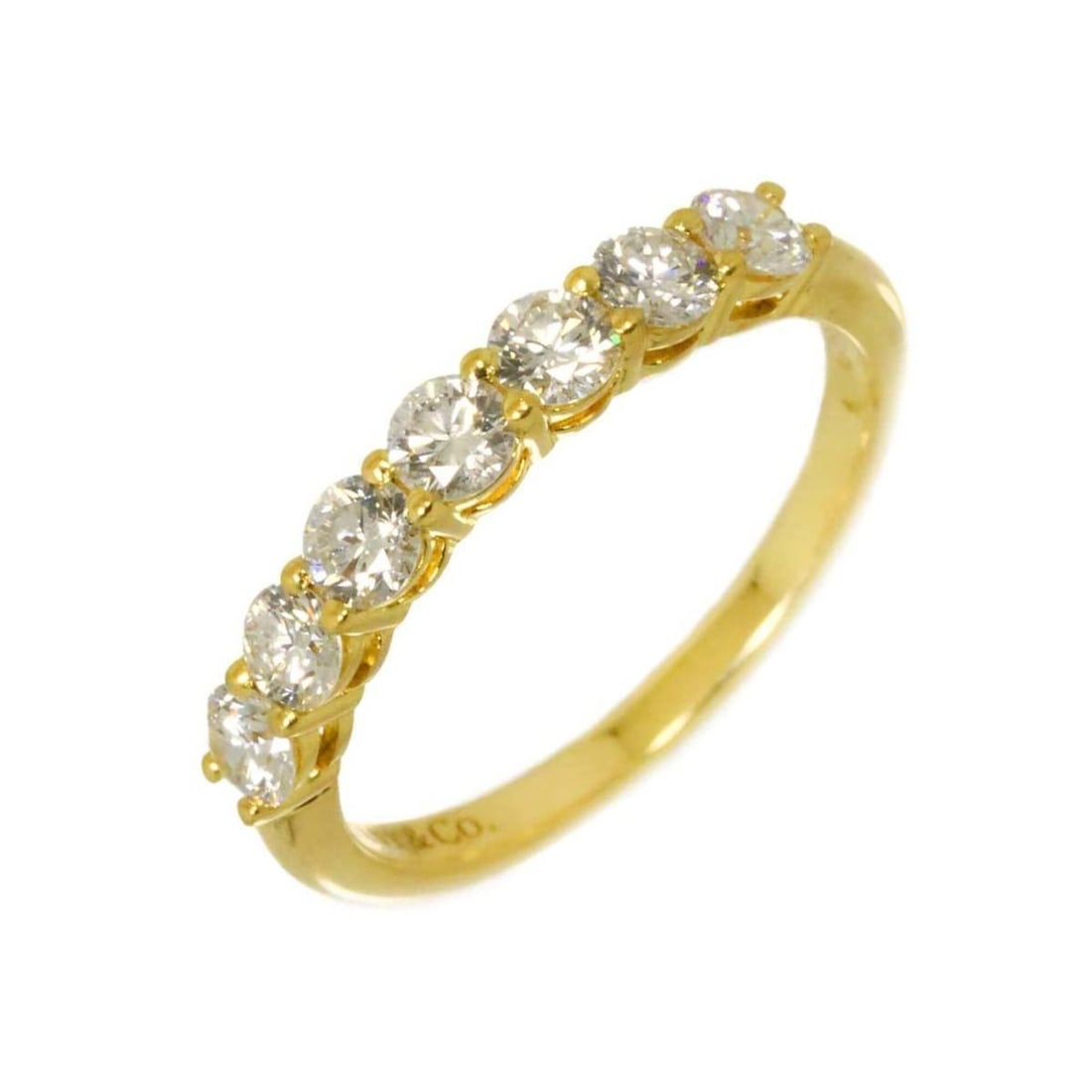 Tiffany & Co. Forever Ring, 0.57ct Diamond, 18K Yellow Gold (750), Embrace Diamond Ring (1 of 10)