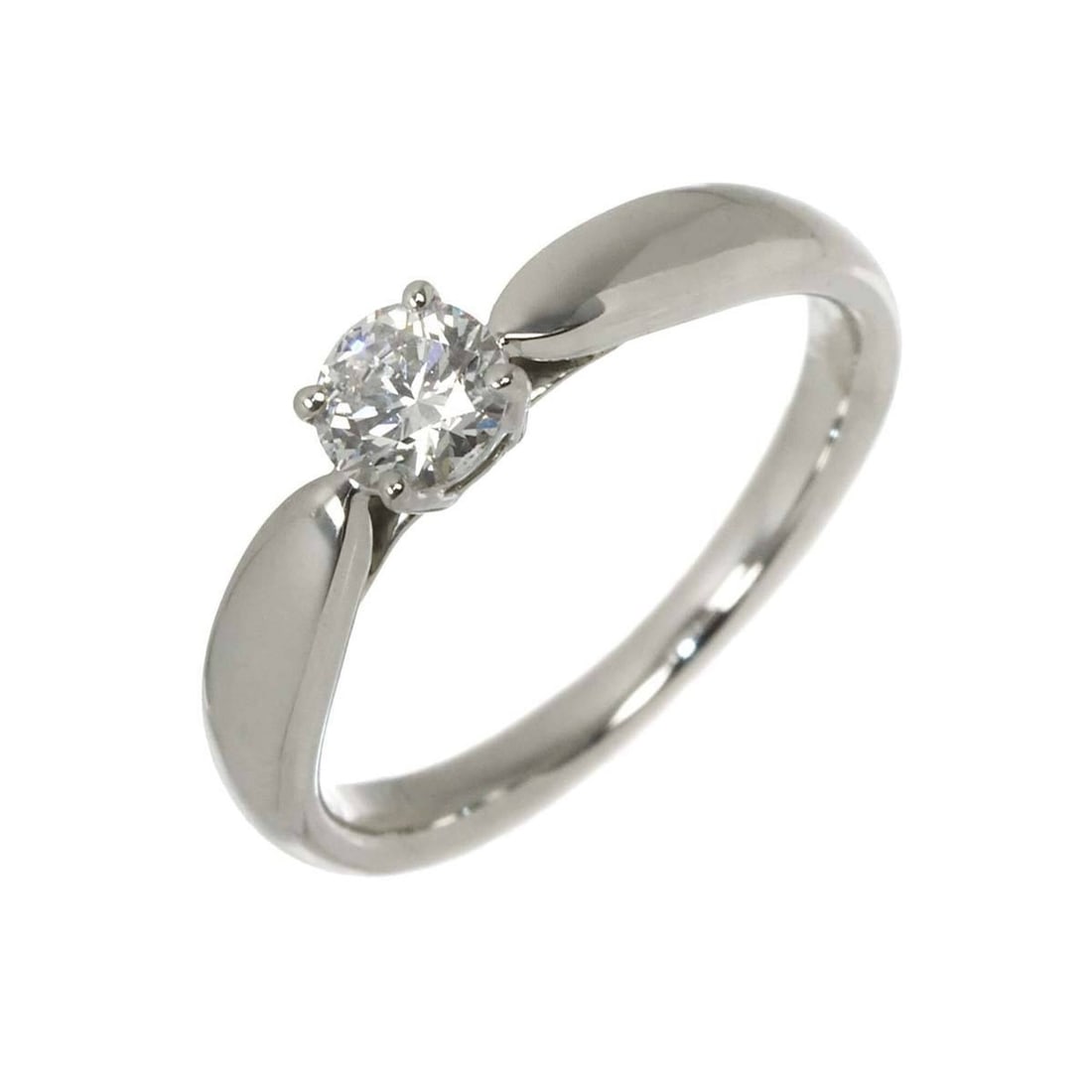 Tiffany & Co. Harmony Diamond Ring, 0.25ct Diamond, E VS1 Clarity, 3EX Cut, Platinum (Pt) (1 of 11)