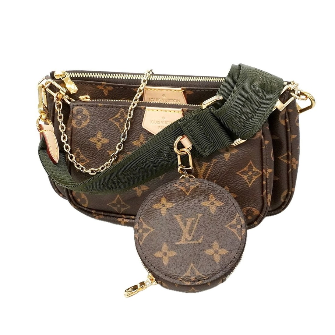 Louis Vuitton Monogram Multipochette Accessoires Shoulder Bag M44813 Khaki Women's P3472094: --- Catalog ---Category: SizeSize (HxWxD): 13cm x 23cm x 4cm / 5.11'' x 9.05'' x 1.57''Category: DesignType: Shoulder bagColor: KhakiGender: WomenCategory: GeneralMPN: M44813Brand: Louis Vuitton--- It
