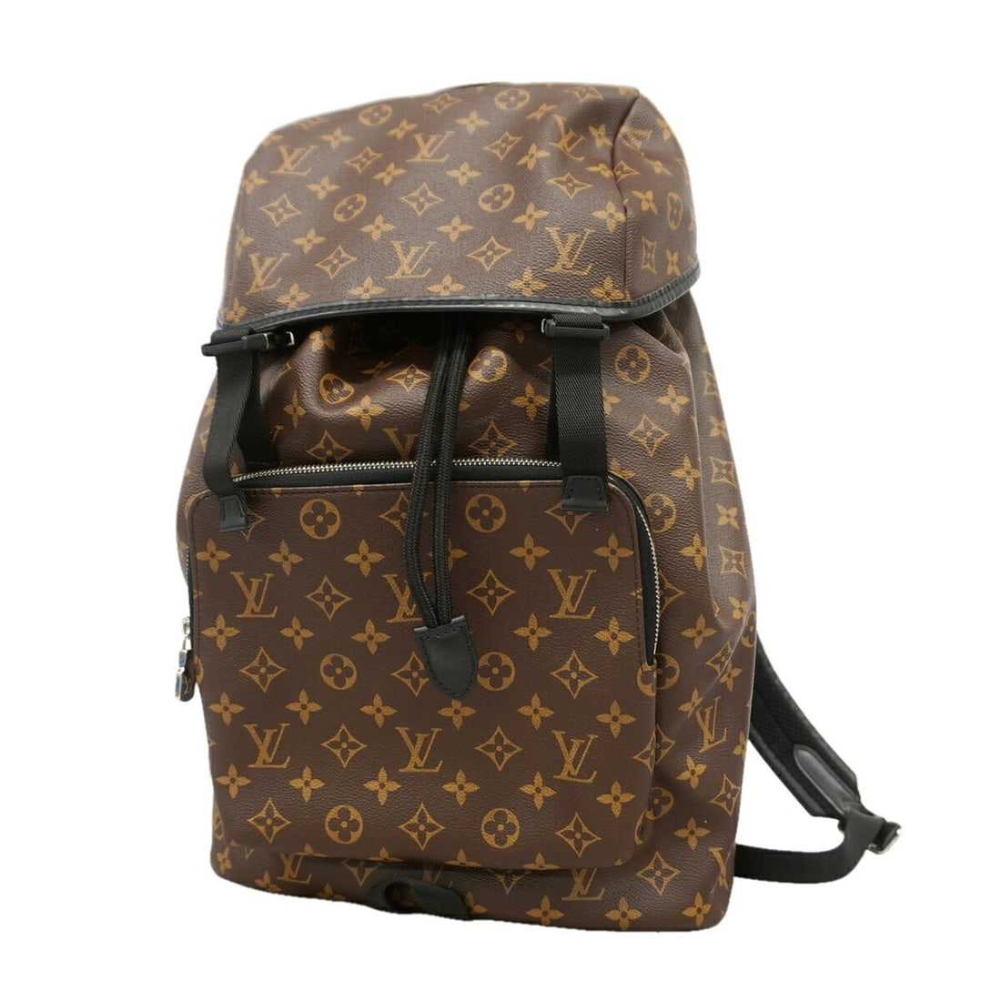 Louis Vuitton Monogram Macassar Backpack M43422 Brown Men's P3550769 (1 of 14)