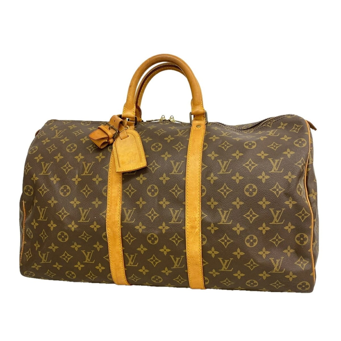 Louis Vuitton Bag/Boston Bag Monogram Keepall 50 M41426 Brown Men's/Women's P3527509: --- Catalog ---Category: SizeSize (HxWxD): 29.5cm x 51.5cm x 22cm / 11.61'' x 20.27'' x 8.66''Category: DesignType: Boston bagColor: BrownGender: Men,WomenCategory: GeneralMPN: M41426Brand: Louis Vuit