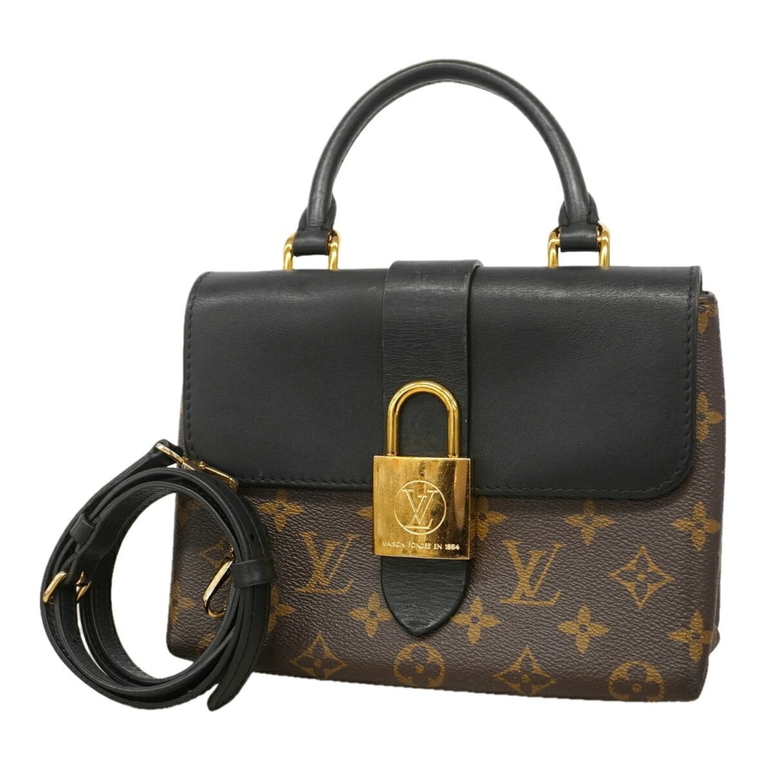 Louis Vuitton Monogram Rocky BB Handbag M44141 Brown 2-way bag for women P3498504: --- Catalog ---Category: SizeSize (HxWxD): 16cm x 20cm x 7cm / 6.29'' x 7.87'' x 2.75''Category: DesignType: HandbagColor: BrownGender: WomenCategory: GeneralMPN: M44141Brand: Louis Vuitton--- Item Li