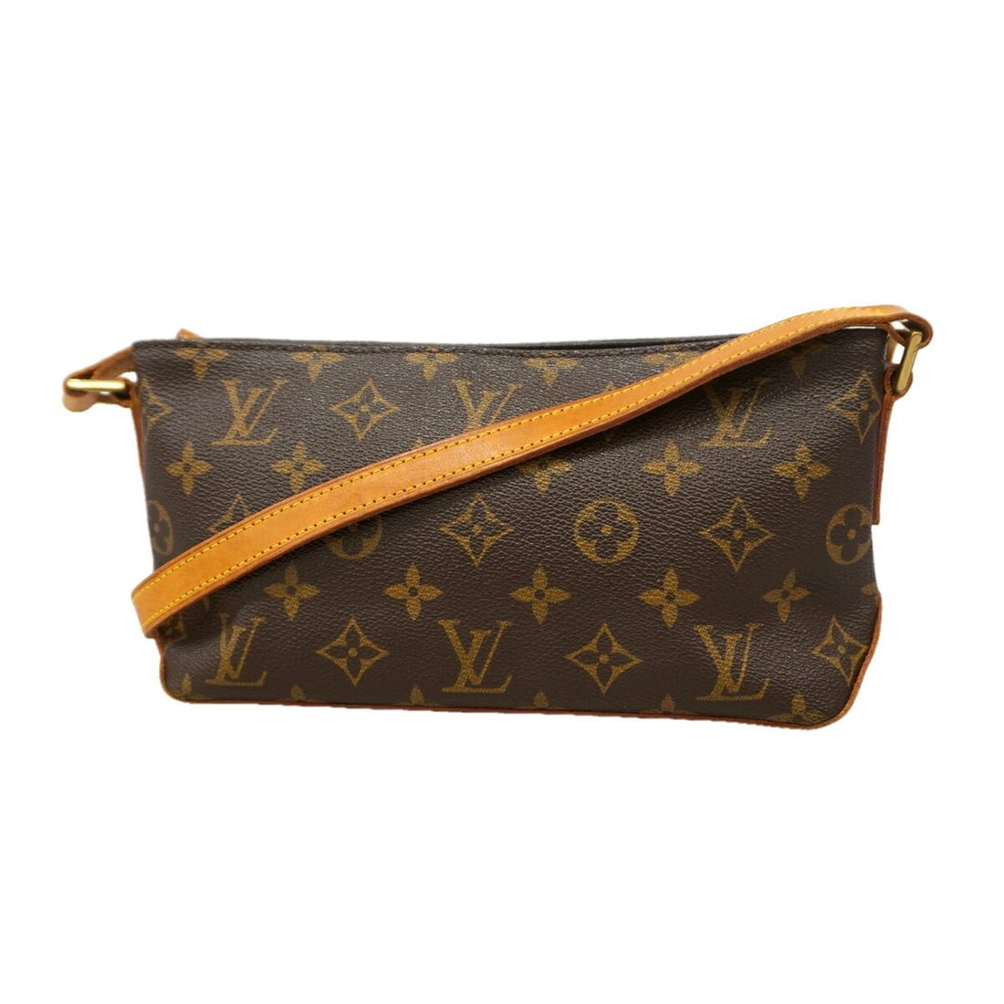 Louis Vuitton Monogram Trotteur Shoulder Bag M51240 Brown Women's: --- Catalog ---Category: SizeSize (HxWxD): 12cm x 23cm x 7cm / 4.72'' x 9.05'' x 2.75''Category: DesignType: Shoulder bagColor: BrownGender: WomenCategory: GeneralMPN: M51240Brand: Louis Vuitton--- It