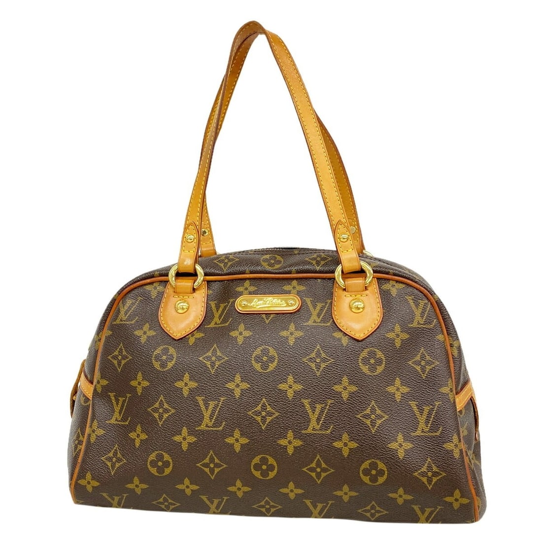 Louis Vuitton Monogram Montorgueil PM Shoulder Bag M95565 Brown Women's: --- Catalog ---Category: SizeSize (HxWxD): 20cm x 32cm x 15cm / 7.87'' x 12.59'' x 5.9''Category: DesignType: Shoulder bagColor: BrownGender: WomenCategory: GeneralMPN: M95565Brand: Louis Vuitton--- I