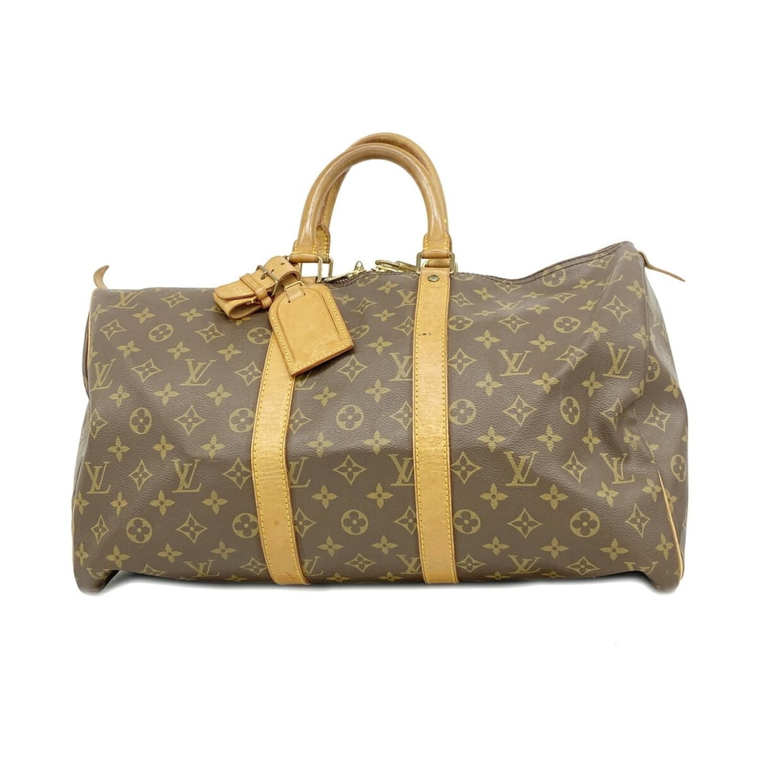 Louis Vuitton Bags - Boston Monogram Keepall 45 M41428 Brown Men's & Women's: --- Catalog ---Category: SizeSize (HxWxD): 26.5cm x 45.5cm x 21cm / 10.43'' x 17.91'' x 8.26''Category: DesignType: Boston bagColor: BrownGender: Men,WomenCategory: GeneralMPN: M41428Brand: Louis Vuit