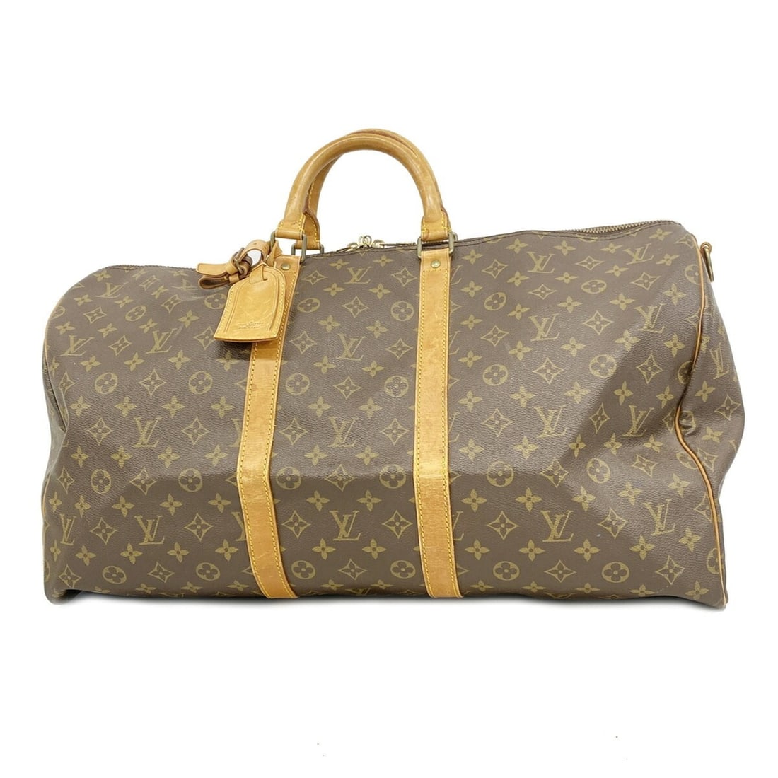 Louis Vuitton Bags - Boston Monogram Keepall Bandoulière 55 M41414 Brown Men's & Women's: --- Catalog ---Category: SizeSize (HxWxD): 30.5cm x 55.5cm x 24cm / 12'' x 21.85'' x 9.44''Category: DesignType: Boston bagColor: BrownGender: Men,WomenCategory: GeneralMPN: M41414Brand: Louis Vuitton