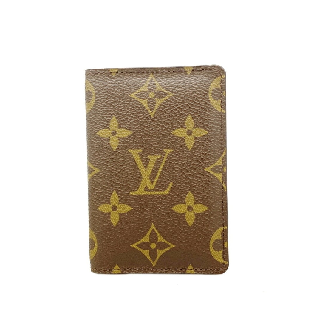 Louis Vuitton Monogram Organizer de Poche Business Card Holder/Card Case M60502 Brown: --- Catalog ---Category: DesignType: Card caseColor: BrownGender: Men,WomenCategory: GeneralMPN: M60502Brand: Louis VuittonCategory: Physical PropertiesSize (HxWxD): 11cm x 7.5cm x 1cm / 4.33'' x 2.95