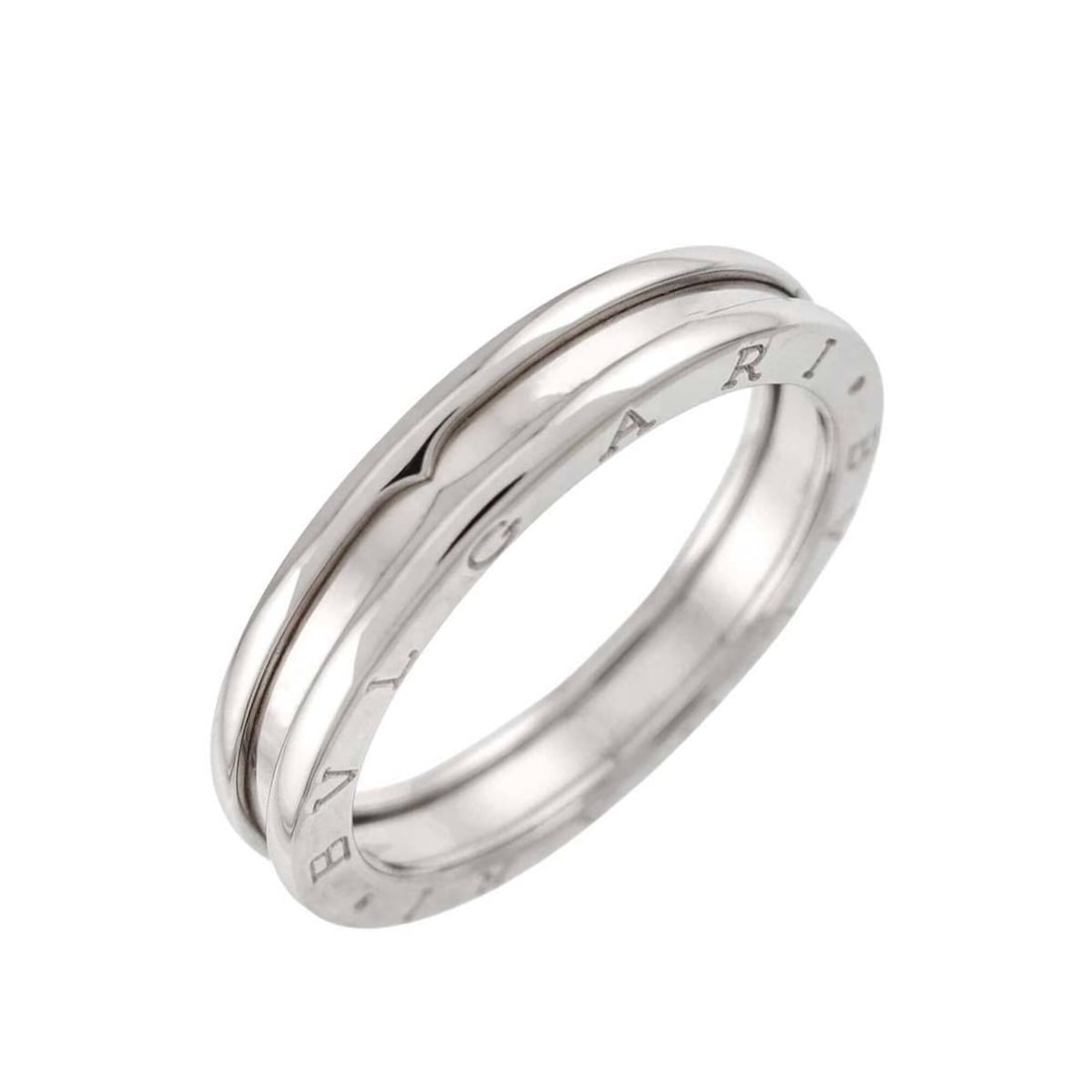 Bulgari BVLGARI B-zero1 1-band ring #69 18K WG White Gold 750: --- Catalog ---Category: SizeJP Size: 28US Size: 13.5Category: DesignType: Band ringGender: Women,MenMaterial: White gold (18K)Category: GeneralLine: B.zero1Brand: Bvlgari--- Item List ---Section: Con