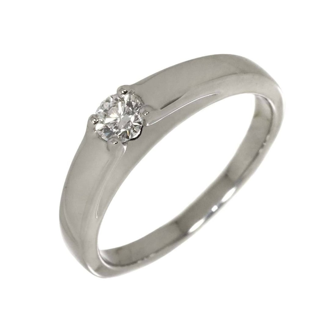 BVLGARI Marry Me Diamond Ring, 0.20ct E VVS1 VG, 1P Platinum Ring: --- Catalog ---Category: SizeJP Size: 10US Size: 5.5Category: DesignType: Band ringGender: WomenMaterial: PlatinumCategory: GeneralBrand: Bvlgari--- Item List ---Section: ConditionRanking: Rank NS Nev