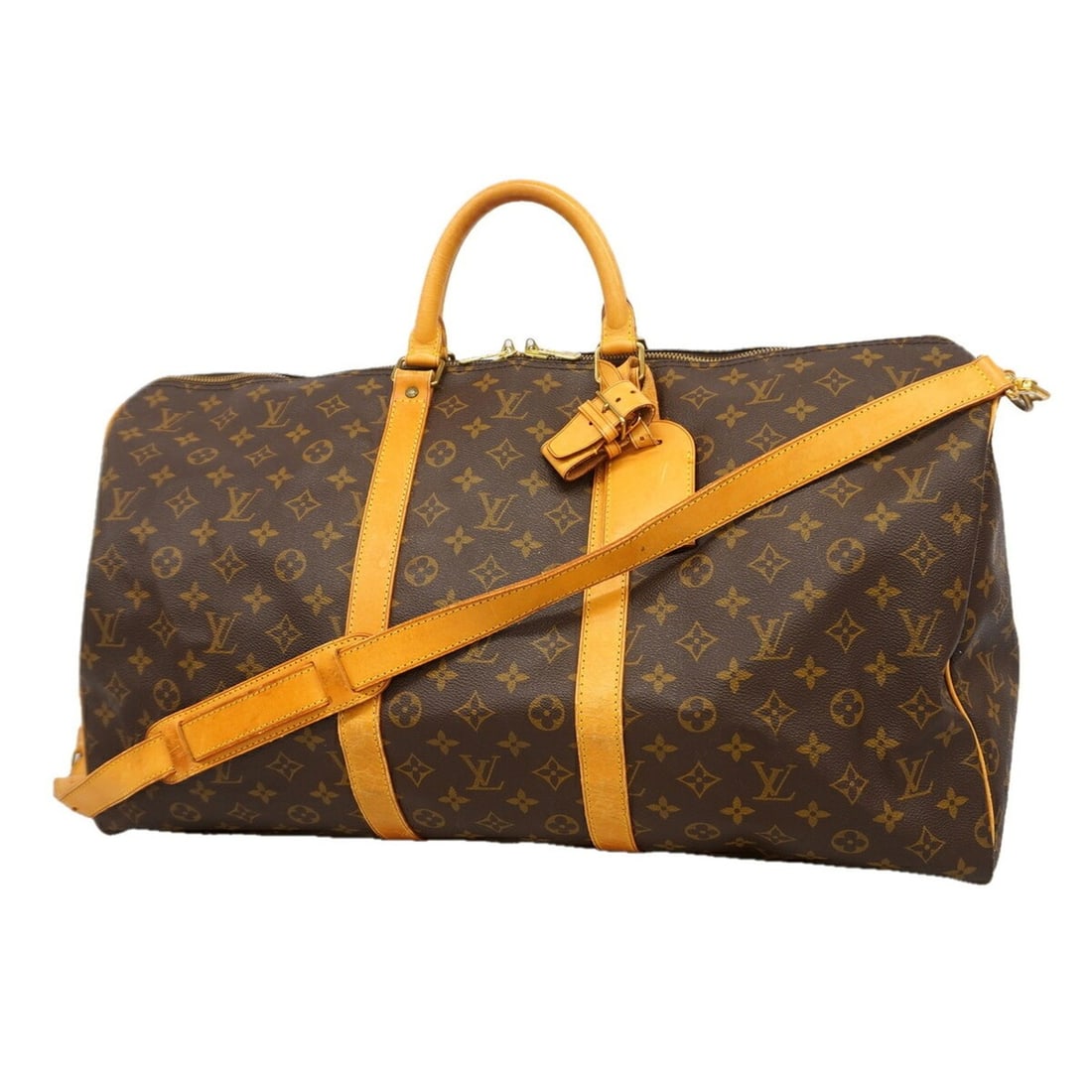 Louis Vuitton Bags - Boston Monogram Keepall Bandoulière 55 M41414 Brown Men's & Women's: --- Catalog ---Category: SizeSize (HxWxD): 30cm x 55.5cm x 24cm / 11.81'' x 21.85'' x 9.44''Category: DesignType: Boston bagColor: BrownGender: Men,WomenCategory: GeneralMPN: M41414Brand: Louis Vuitto
