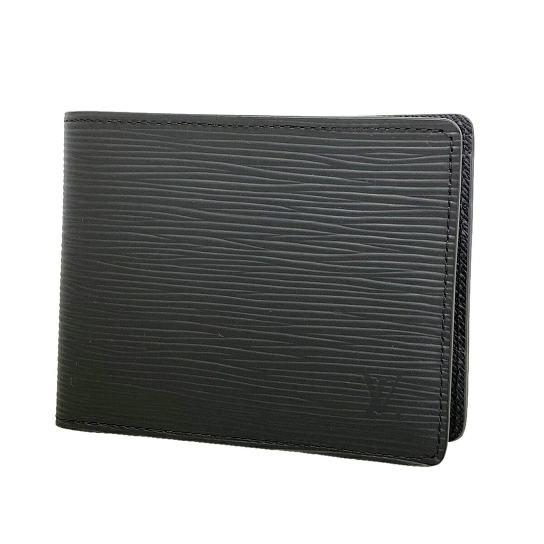 Louis Vuitton Epi Leather Portefeuille Multiple Wallet M60662 Noir Men's: --- Catalog ---Category: SizeSize (HxWxD): 9cm x 12cm x 1.5cm / 3.54'' x 4.72'' x 0.59''Category: DesignType: Wallet (bi-fold)Color: NoirGender: MenCategory: GeneralMPN: M60662Brand: Louis Vuitton--- 