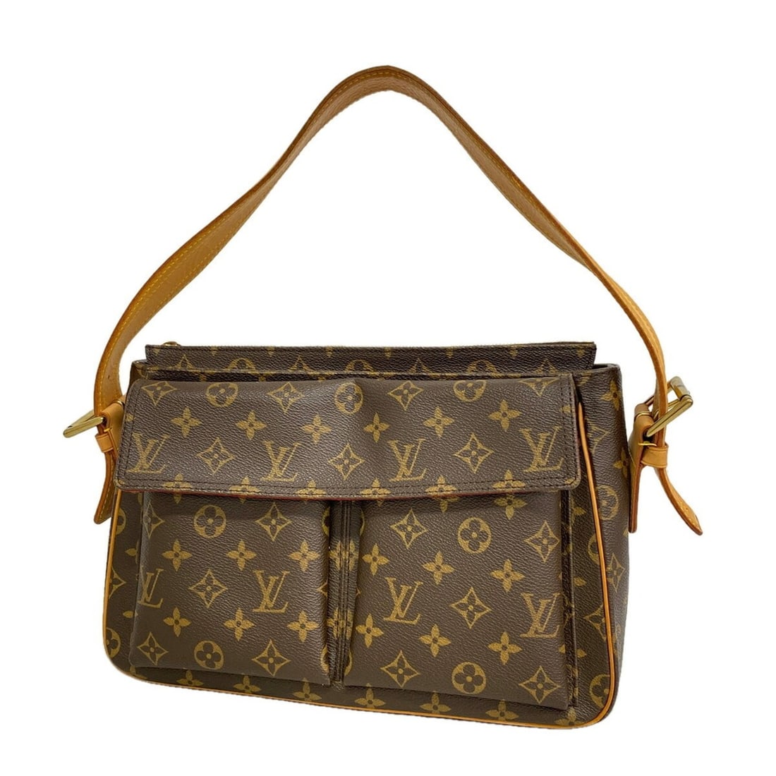 Louis Vuitton Monogram Vivacite GM Shoulder Bag M51163 Brown Women's: --- Catalog ---Category: SizeSize (HxWxD): 22cm x 32cm x 10cm / 8.66'' x 12.59'' x 3.93''Category: DesignType: Shoulder bagColor: BrownGender: WomenCategory: GeneralMPN: M51163Brand: Louis Vuitton--- 