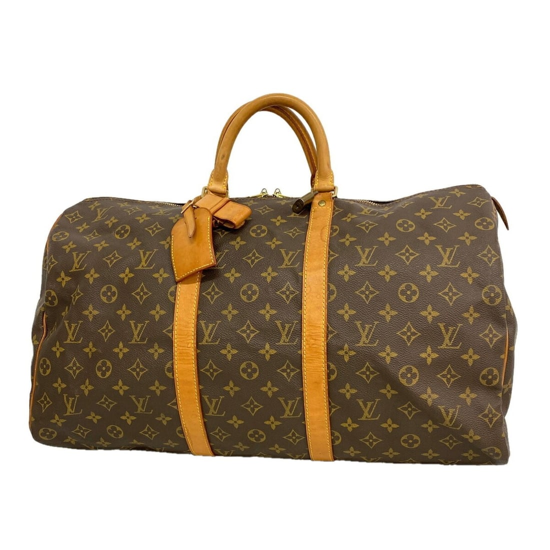 Louis Vuitton Bags - Boston Monogram Keepall 50 M41426 Brown Men's & Women's: --- Catalog ---Category: SizeSize (HxWxD): 28.5cm x 50cm x 22cm / 11.22'' x 19.68'' x 8.66''Category: DesignType: Boston bagColor: BrownGender: Men,WomenCategory: GeneralMPN: M41426Brand: Louis Vuitto