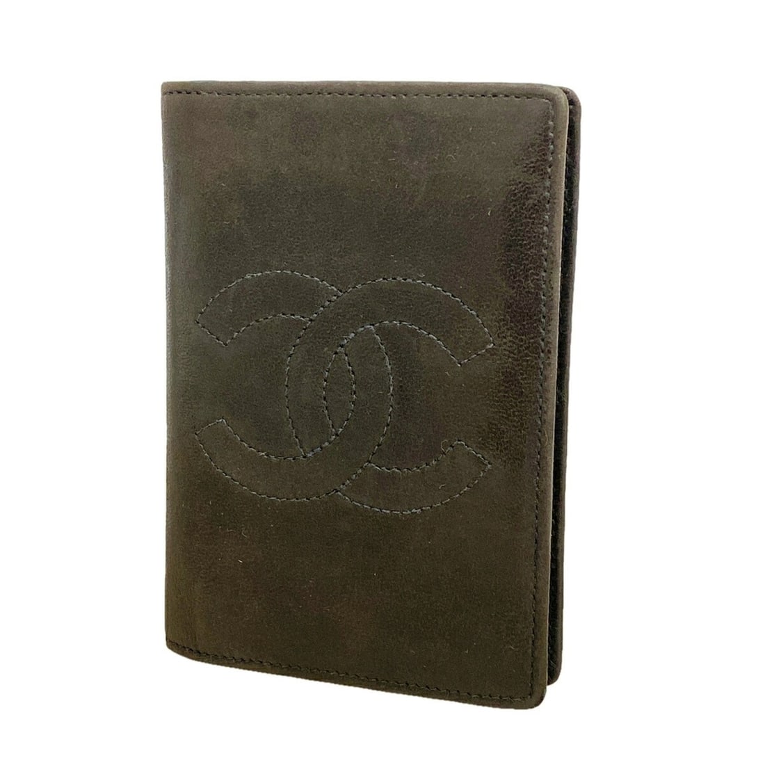 Chanel business card holder/card case, lambskin, black, women's.: --- Catalog ---Category: DesignType: Card caseColor: BlackGender: WomenMaterial: Leather Leather/Fur Type: LambskinCategory: GeneralBrand: ChanelCategory: Physical PropertiesSize (HxWxD): 11cm x 7.5cm