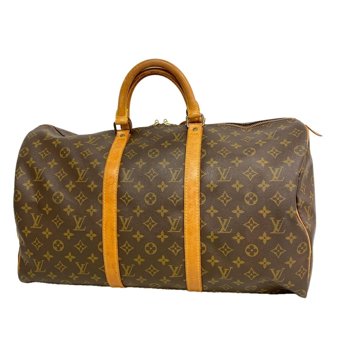 Louis Vuitton Bags - Boston Monogram Keepall 50 M41426 Brown Men's & Women's: --- Catalog ---Category: SizeSize (HxWxD): 29cm x 50cm x 22cm / 11.41'' x 19.68'' x 8.66''Category: DesignType: Boston bagColor: BrownGender: Men,WomenCategory: GeneralMPN: M41426Brand: Louis Vuitton-