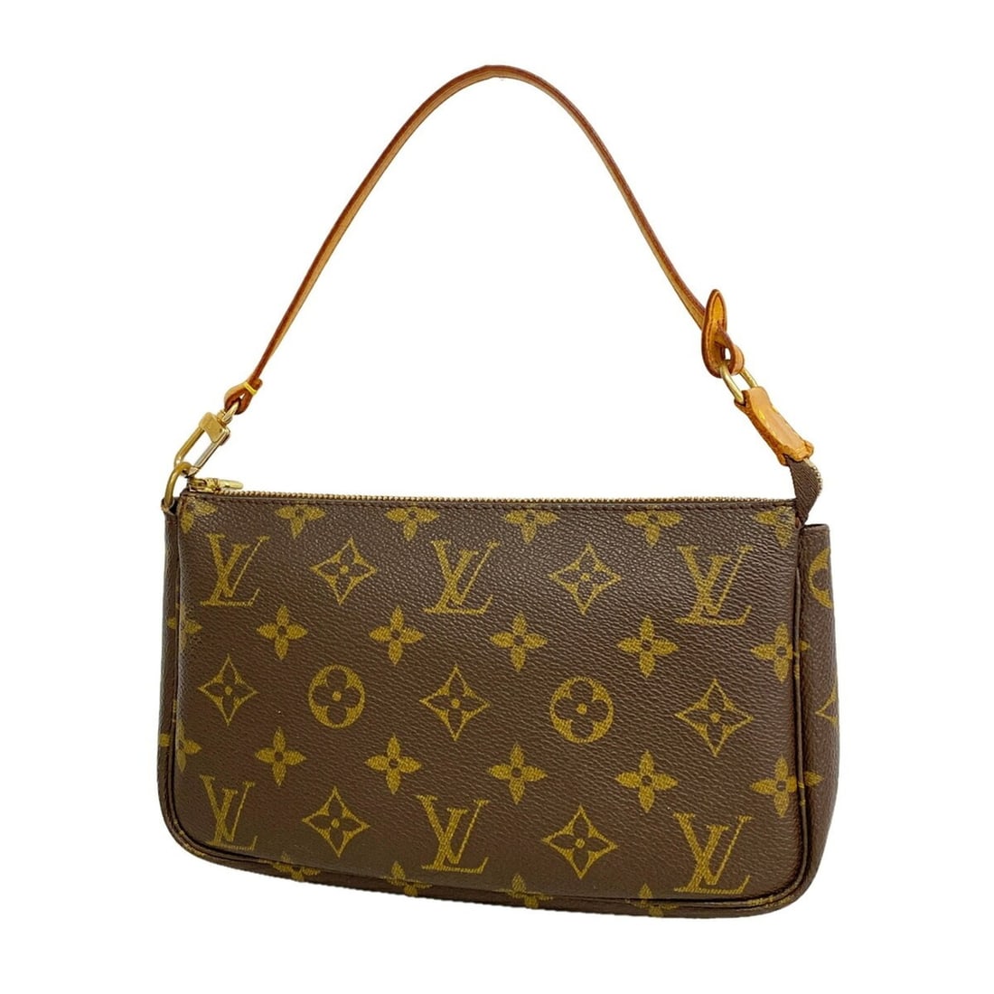 Louis Vuitton Monogram Pochette Accessoires M51980 Brown Women's Bag/Pouch: --- Catalog ---Category: SizeSize (HxWxD): 13cm x 21cm x 3.5cm / 5.11'' x 8.26'' x 1.37''Category: DesignType: PouchColor: BrownGender: WomenCategory: GeneralMPN: M51980Brand: Louis Vuitton--- Item Li