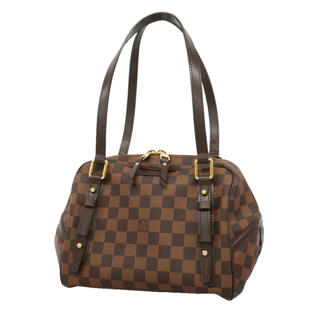 Louis Vuitton Damier Rivington GM Shoulder Bag N41158 Ebene (Women's): --- Catalog ---Category: SizeSize (HxWxD): 19.5cm x 25cm x 15.5cm / 7.67'' x 9.84'' x 6.1''Category: DesignType: Shoulder bagColor: EbeneGender: WomenCategory: GeneralMPN: N41158Brand: Louis Vuitton--