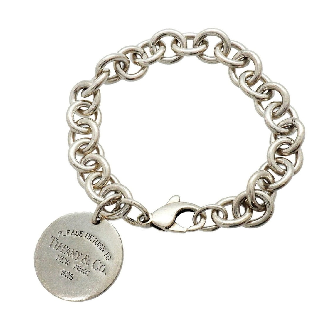 Tiffany & Co. Return to Circle Bracelet, Sterling Silver 925, Women's, OP023280: --- Catalog ---Category: SizeLength: 17.5cm / 6.88''Category: DesignType: Charm braceletGender: WomenMaterial: Silver 925Category: GeneralBrand: Tiffany--- Item List ---Section: ConditionRanking: Rank