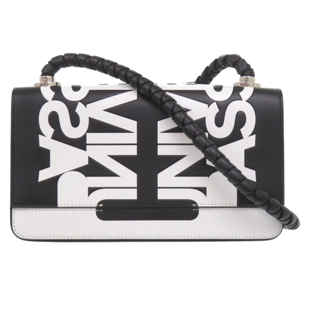 Burberry Universal Passport Silver Hardware Leather Black White Shoulder Bag 1687BURBERRY: --- Catalog ---Category: SizeSize (HxWxD): 14.5cm x 24.5cm x 4.5cm / 5.7'' x 9.64'' x 1.77''Category: DesignType: Shoulder bagColor: Black, WhiteGender: WomenMaterial: Leather Category: GeneralBrand: 