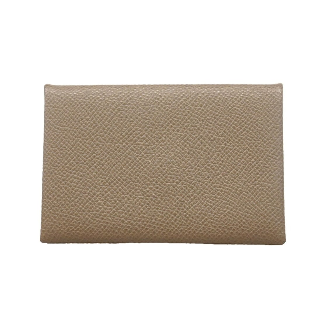 Hermes Calvi Verso Business Card Holder/Card Case, Veau Epsom Leather, Vert Cricket, Y Stamp,: --- Catalog ---Category: DesignType: Card caseColor: EtainGender: Men,WomenMaterial: Leather Leather/Fur Type: Epsom leatherCategory: GeneralBrand: HermesCategory: Physical PropertiesSize (HxWxD): 7cm