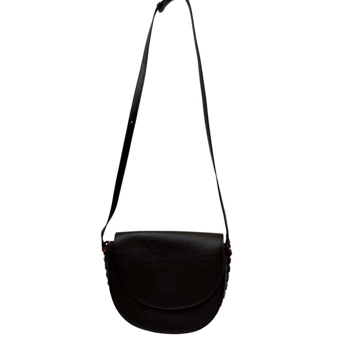 STELLA McCARTNEY FRAYME Eco-Leather Shoulder Bag, Brown, Women's: --- Catalog ---Category: SizeSize (HxWxD): 20cm x 22cm x 6cm / 7.87'' x 8.66'' x 2.36''Category: DesignType: Shoulder bagColor: BrownGender: WomenMaterial: Leather Category: GeneralBrand: Stella McCar