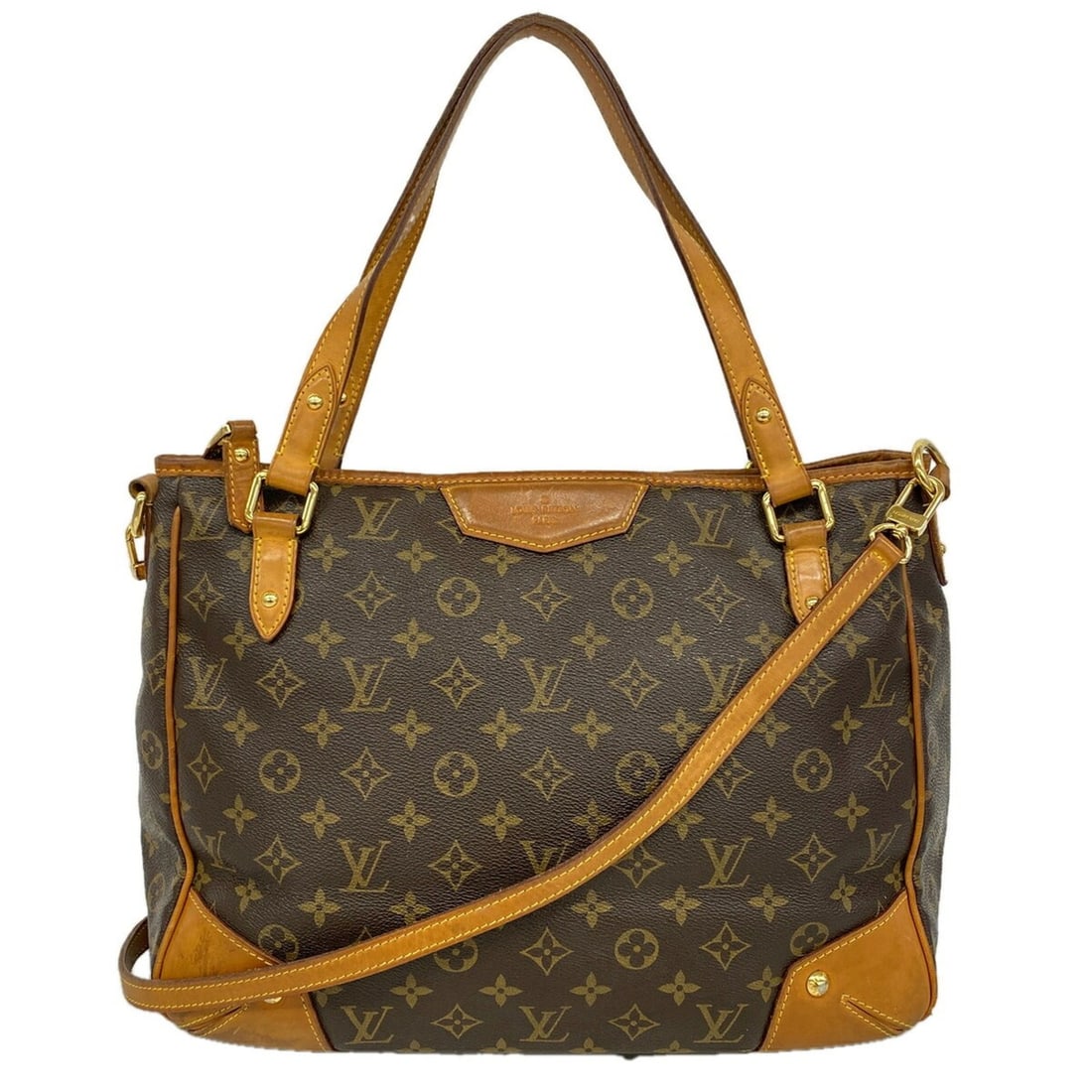 Louis Vuitton Monogram Estrella MM Handbag M41232 Brown 2-way bag for women OP019232: --- Catalog ---Category: SizeSize (HxWxD): 30cm x 37.5cm x 14cm / 11.81'' x 14.76'' x 5.51''Category: DesignType: HandbagColor: BrownGender: WomenCategory: GeneralMPN: M41232Brand: Louis Vuitton--- It