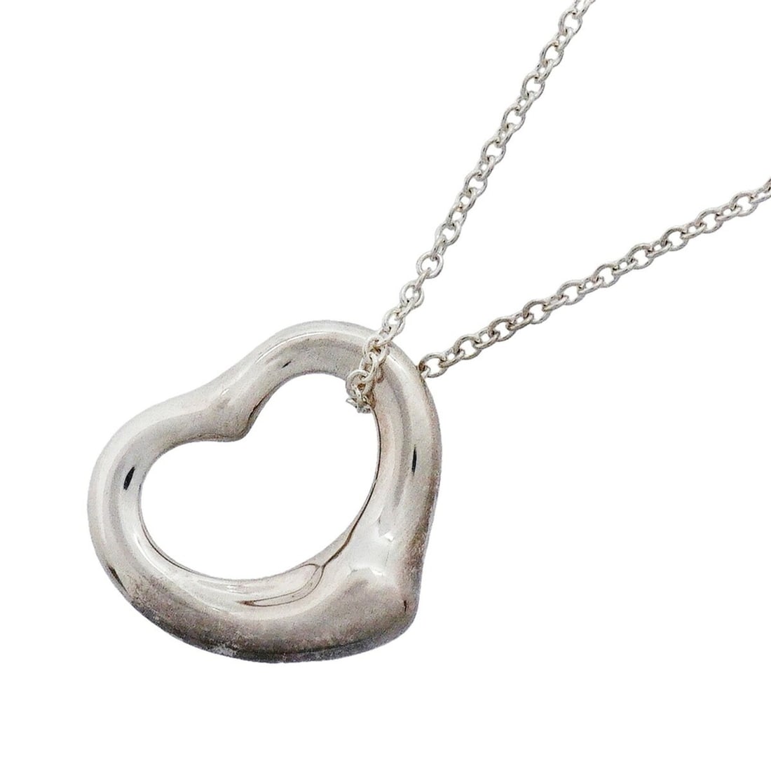Tiffany & Co. Heart Necklace, Sterling Silver 925, Women's (1 of 12)
