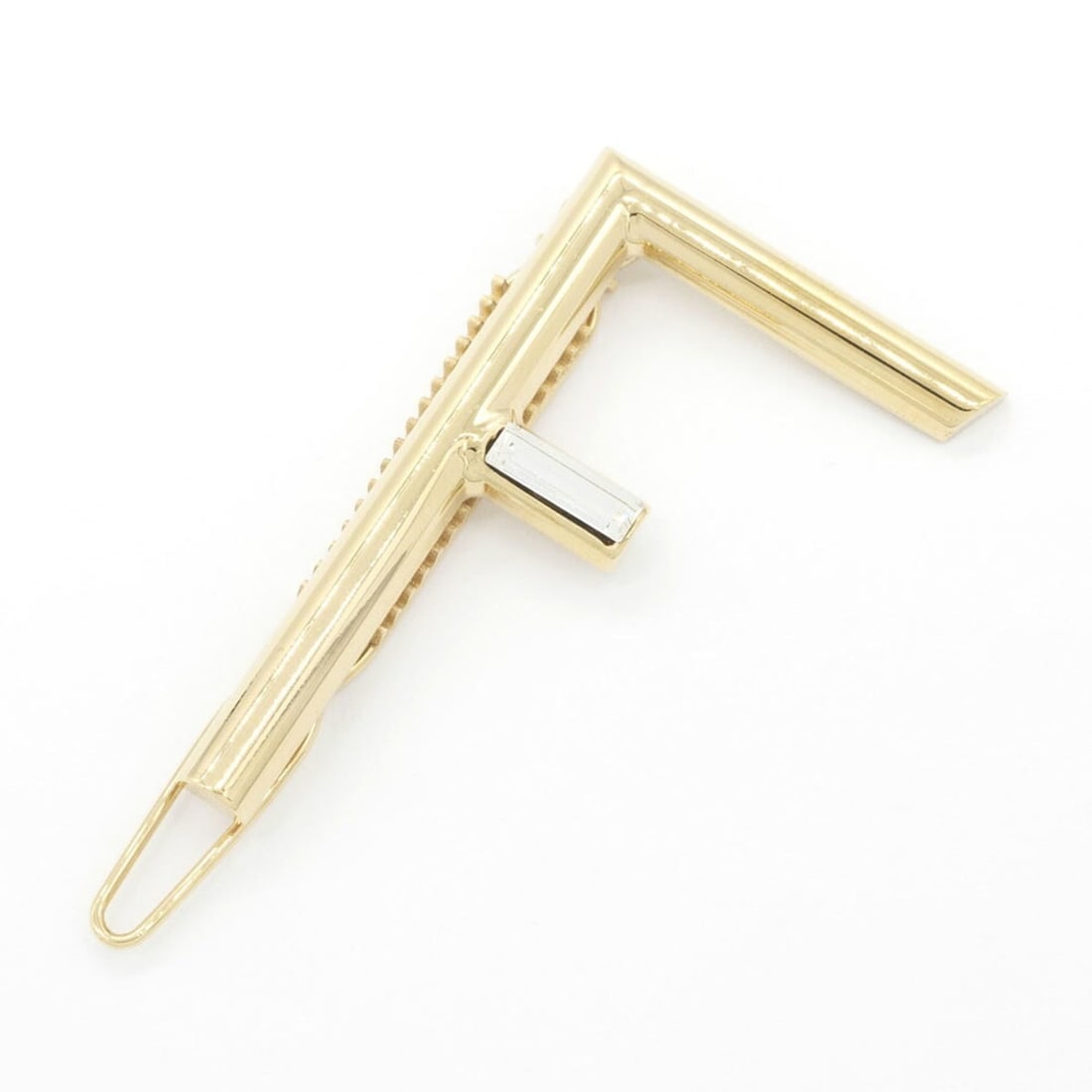 Fendi Hair Pin 8AH720 Gold Metal Crystal Clip for Women FENDI: --- Catalog ---Category: GeneralMPN: 8AH720Brand: FendiCountry of Origin: ItalyCategory: Physical PropertiesSize (HxWxD): 3.00mm x 5.00mm / 0.12'' x 0.20''--- Item List ---Section: ConditionRanking: R