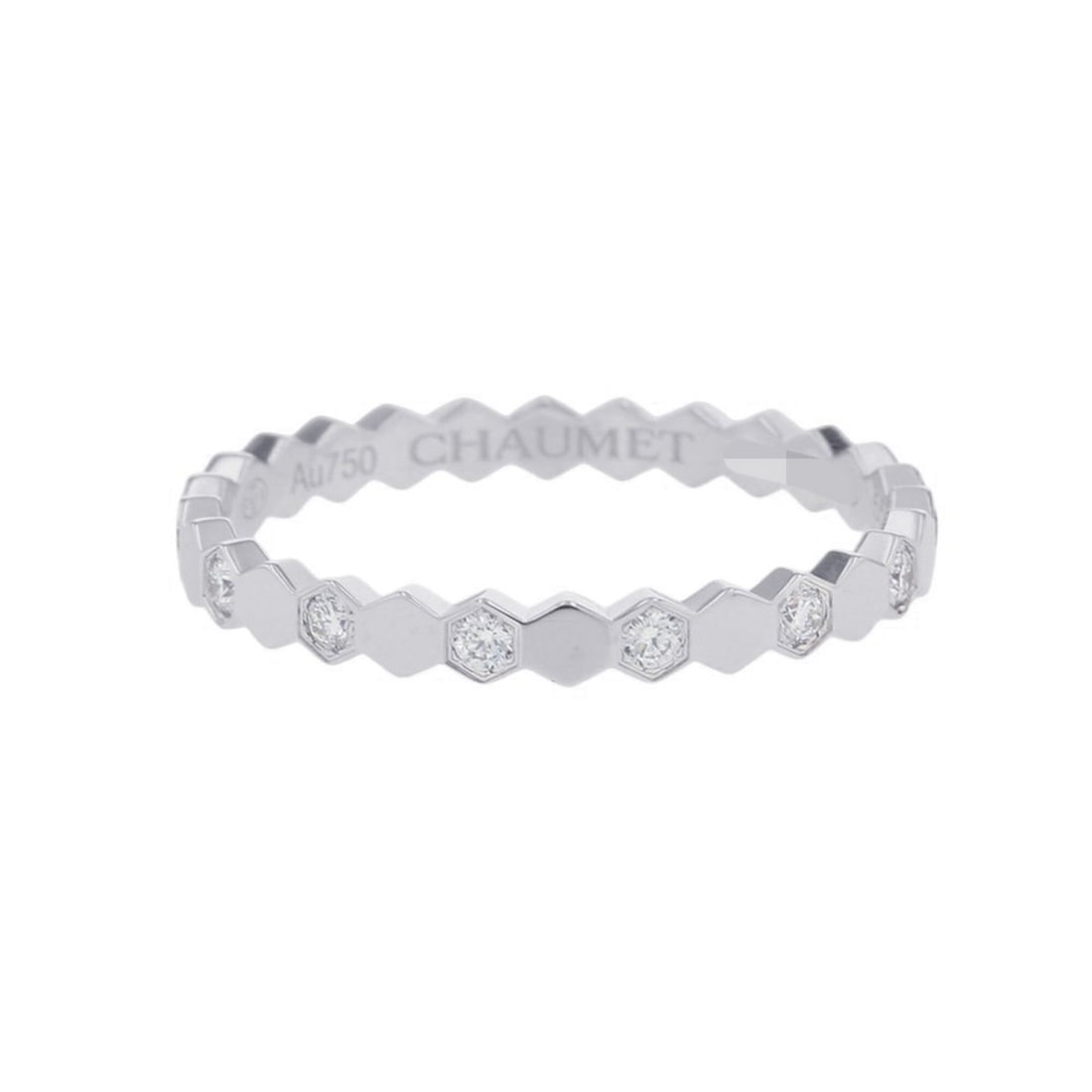 Chaumet Ring Bee de Collection Diamond 14P Total 0.21ct 18KWG Size 55 081890 My Love Honeycomb: --- Catalog ---Category: SizeJP Size: 15US Size: 7.5Category: DesignType: Band ringGender: WomenMaterial: White gold (18K)Category: GeneralBrand: Chaumet--- Item List ---Section: ConditionRanking: Ran