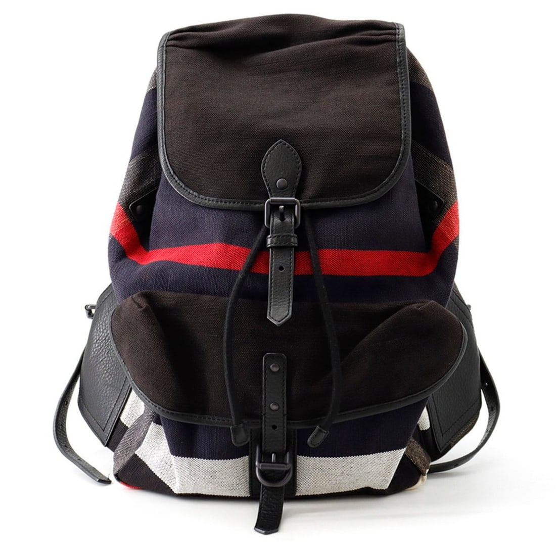 Burberry Canvas Backpack 3945950 BURBERRY Handbag Black: --- Catalog ---Category: SizeSize (HxWxD): 39cm x 38cm x 15cm / 15.35'' x 14.96'' x 5.9''Category: DesignType: Backpack, HandbagColor: Black, Multi-colorGender: Men,WomenMaterial: Canvas , Leather Cat