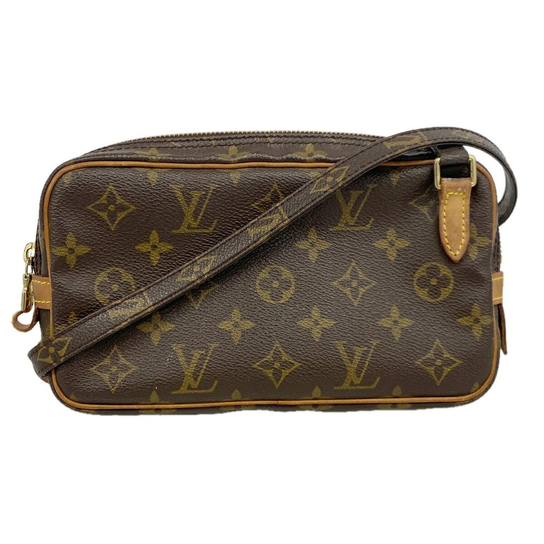 Louis Vuitton Monogram Pochette Marly Bandoulière Shoulder Bag M51828 Brown Women's: --- Catalog ---Category: SizeSize (HxWxD): 12.5cm x 22.5cm x 4.5cm / 4.92'' x 8.85'' x 1.77''Category: DesignType: Shoulder bagColor: BrownGender: WomenCategory: GeneralMPN: M51828Brand: Louis Vuitton