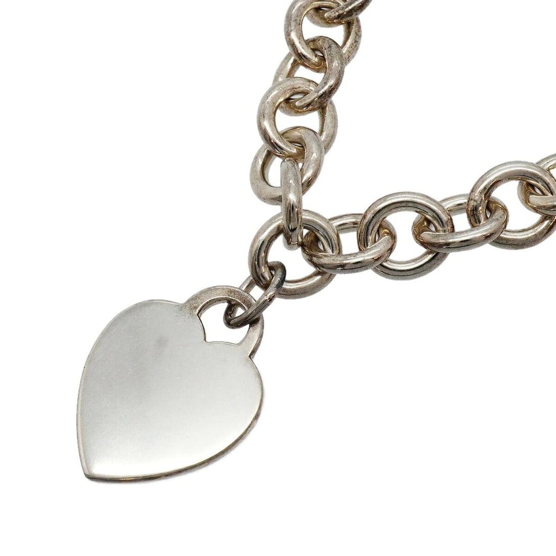 Tiffany & Co. Necklace, Heart Tag, Sterling Silver 925, Women's: --- Catalog ---Category: SizePendant Size: 33mm x 20.6mm / 1.29'' x 0.81''Neck Circumference: 40.5 cm / 15.94''Category: DesignGender: WomenMaterial: Silver 925Necklace Type: NecklaceCategory: General