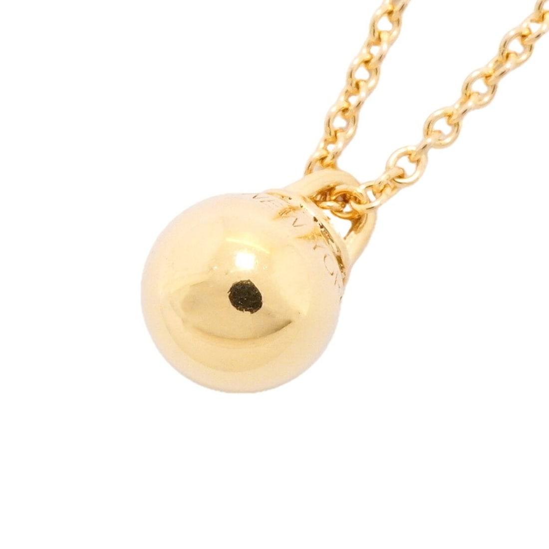 Tiffany & Co. Hardware Ball Necklace, 18K Yellow Gold, Women's: --- Catalog ---Category: SizePendant Size: 10.8mm x 7.6mm / 0.42'' x 0.29''Neck Circumference: 40.5 cm - 45.5 cm / 15.94'' - 17.91''Category: DesignGender: WomenMaterial: Yellow gold (18K)Necklace Typ