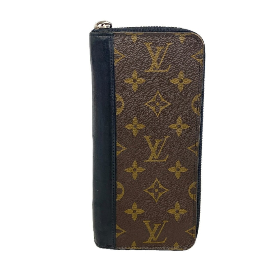 Louis Vuitton Monogram Macassar Zippy Wallet Vertical M60109 Brown Black Men's Long: --- Catalog ---Category: SizeSize (HxWxD): 20cm x 10cm x 2cm / 7.87'' x 3.93'' x 0.78''Category: DesignType: Long wallet (bi-fold)Color: Black, BrownGender: MenCategory: GeneralMPN: M60109Brand: Louis