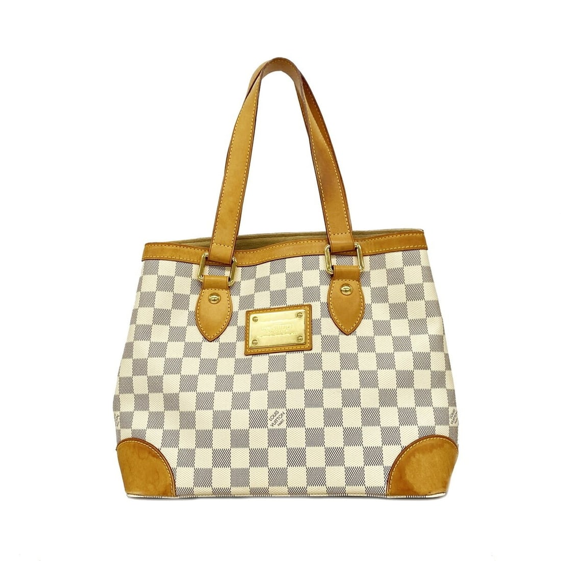 Louis Vuitton Damier Azur Hampstead PM Tote Bag N51207 White (Women's): --- Catalog ---Category: SizeSize (HxWxD): 24cm x 28.5cm x 17.5cm / 9.44'' x 11.22'' x 6.88''Category: DesignType: Tote bagColor: WhiteGender: WomenCategory: GeneralMPN: N51207Brand: Louis Vuitton--- 