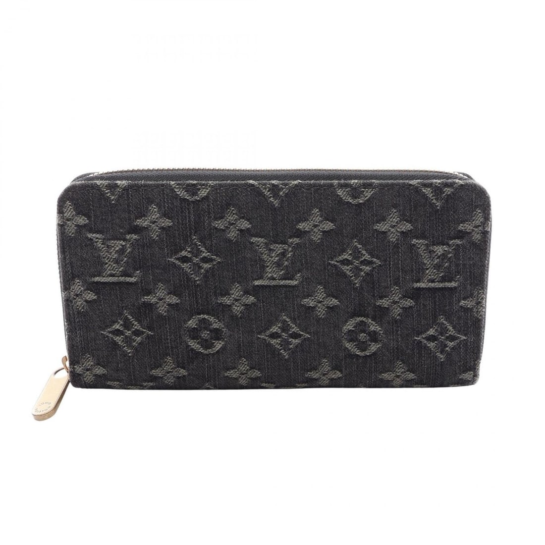 Louis Vuitton Zippy Wallet Round Long Wallet, Denim Monogram Denim, Men's and Women's, Black, M95614: --- Catalog ---Category: SizeSize (HxWxD): 10.5cm x 19.5cm x 2.5cm / 4.13'' x 7.67'' x 0.98''Category: DesignType: Long wallet (bi-fold)Color: Black, MonogramGender: Men,WomenMaterial: Monogram Denim 